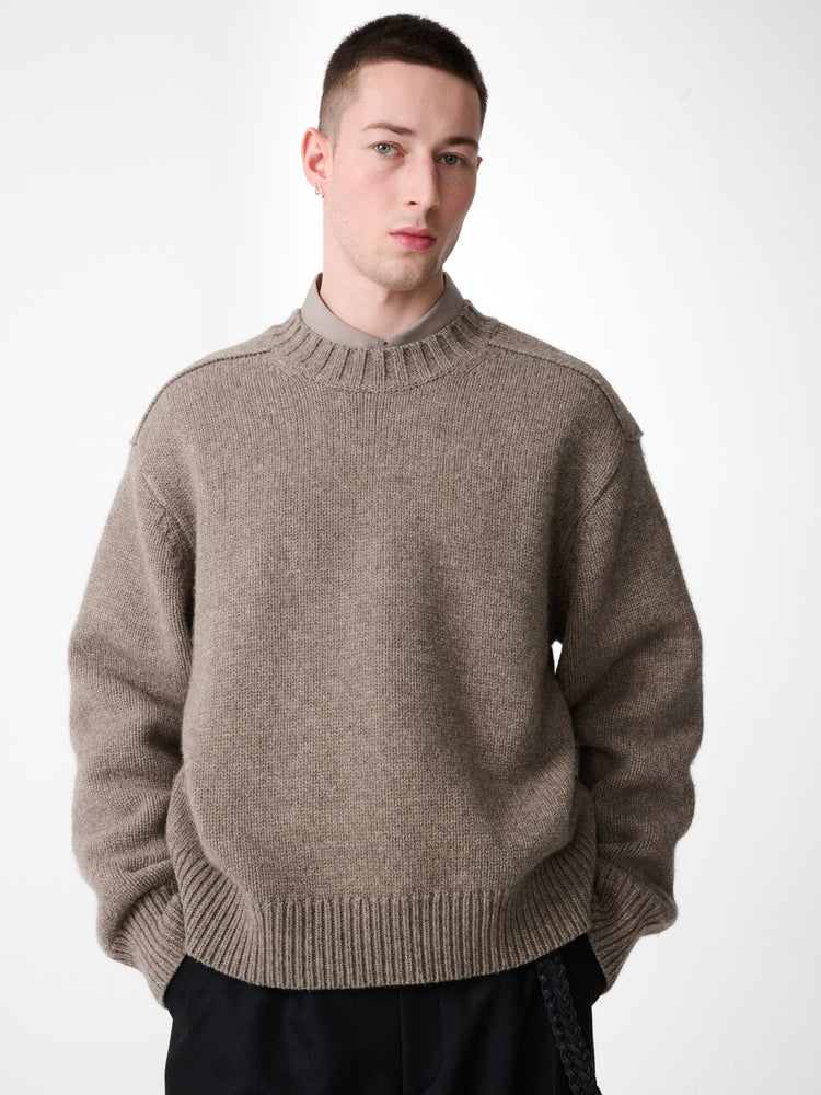 BEREZ KNIT IN NATURAL MARL