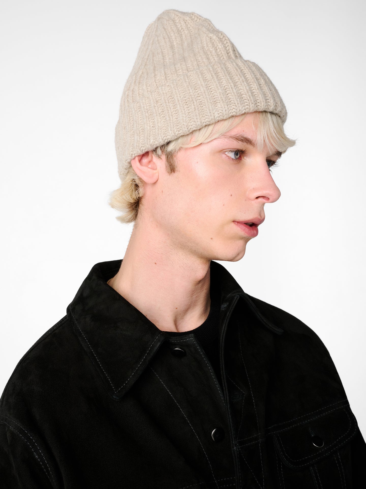 SN X AARON LEVINE BERWICK BEANIE IN OATMEAL