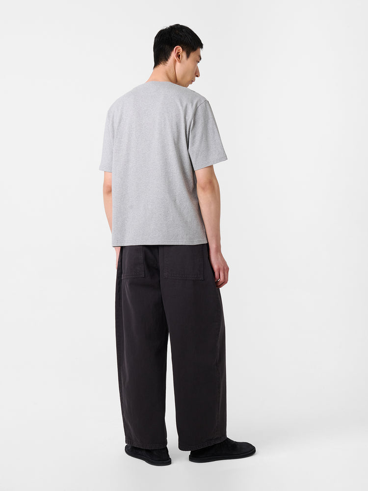 BRIC T-SHIRT IN GREY MARL