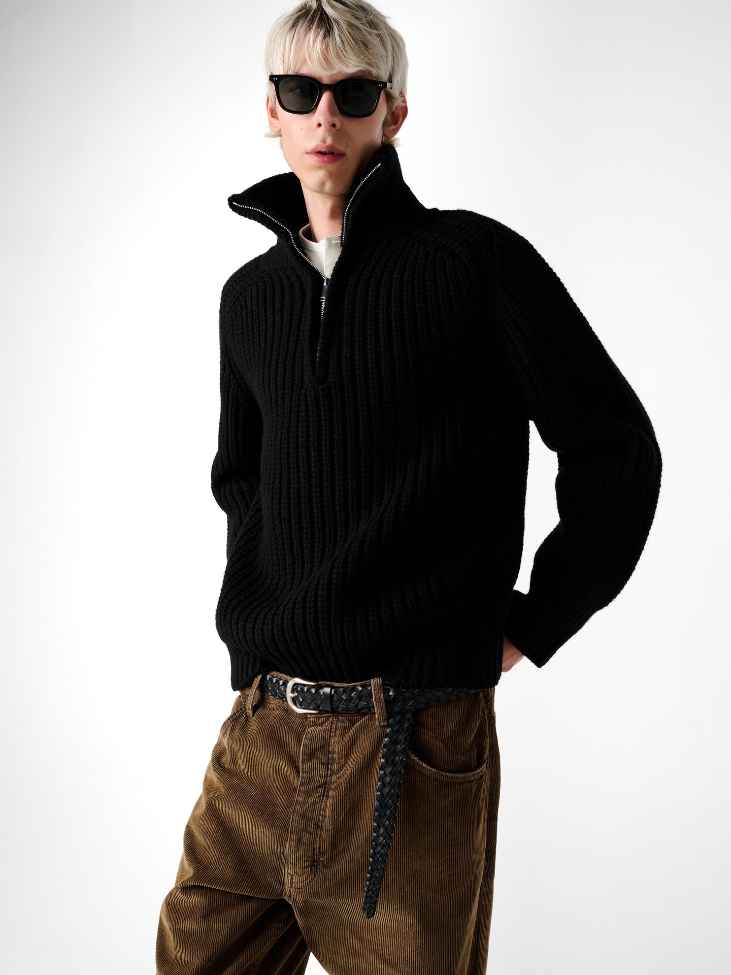 SN X AARON LEVINE BRISTOL KNIT IN BLACK