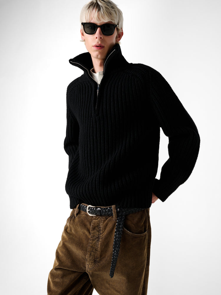 SN X AARON LEVINE BRISTOL KNIT IN BLACK