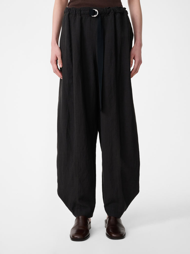 CALVO BELTED PANT IN ORE