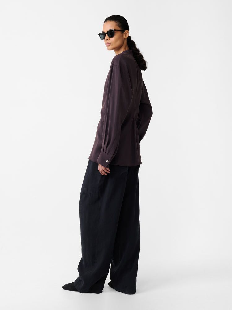 CAPEL PANT IN DARKEST NAVY