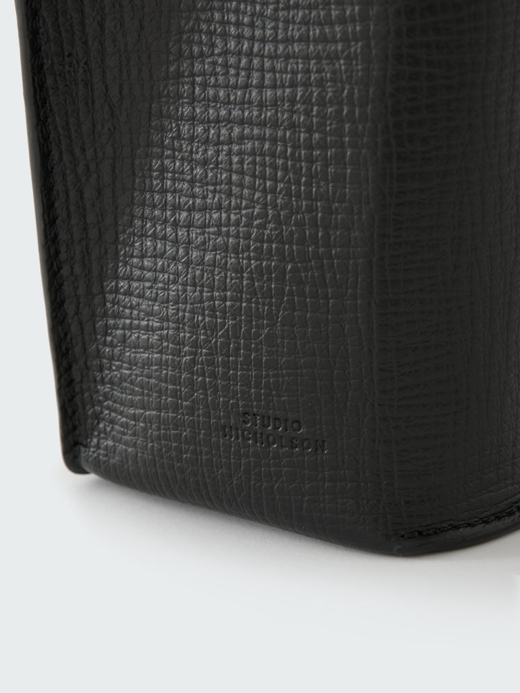 CARTMEL LEATHER POUCH IN BLACK