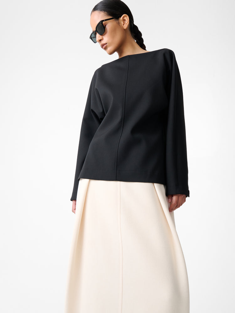 CATEN TOP IN BLACK
