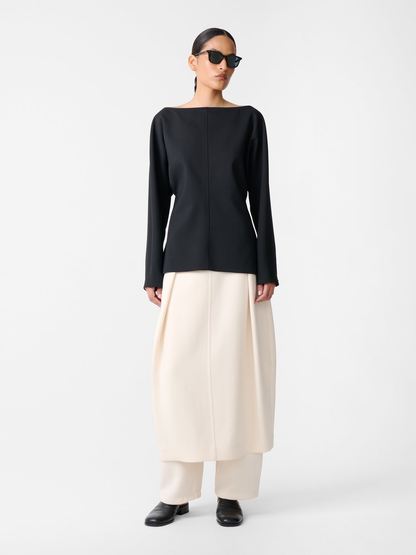 CATEN TOP IN BLACK