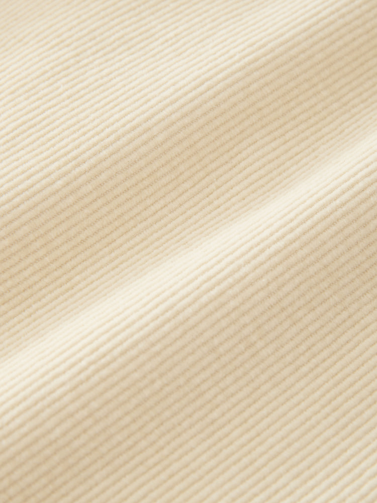 CHALCO CORDUROY WIDE LEG PANT IN PANNA