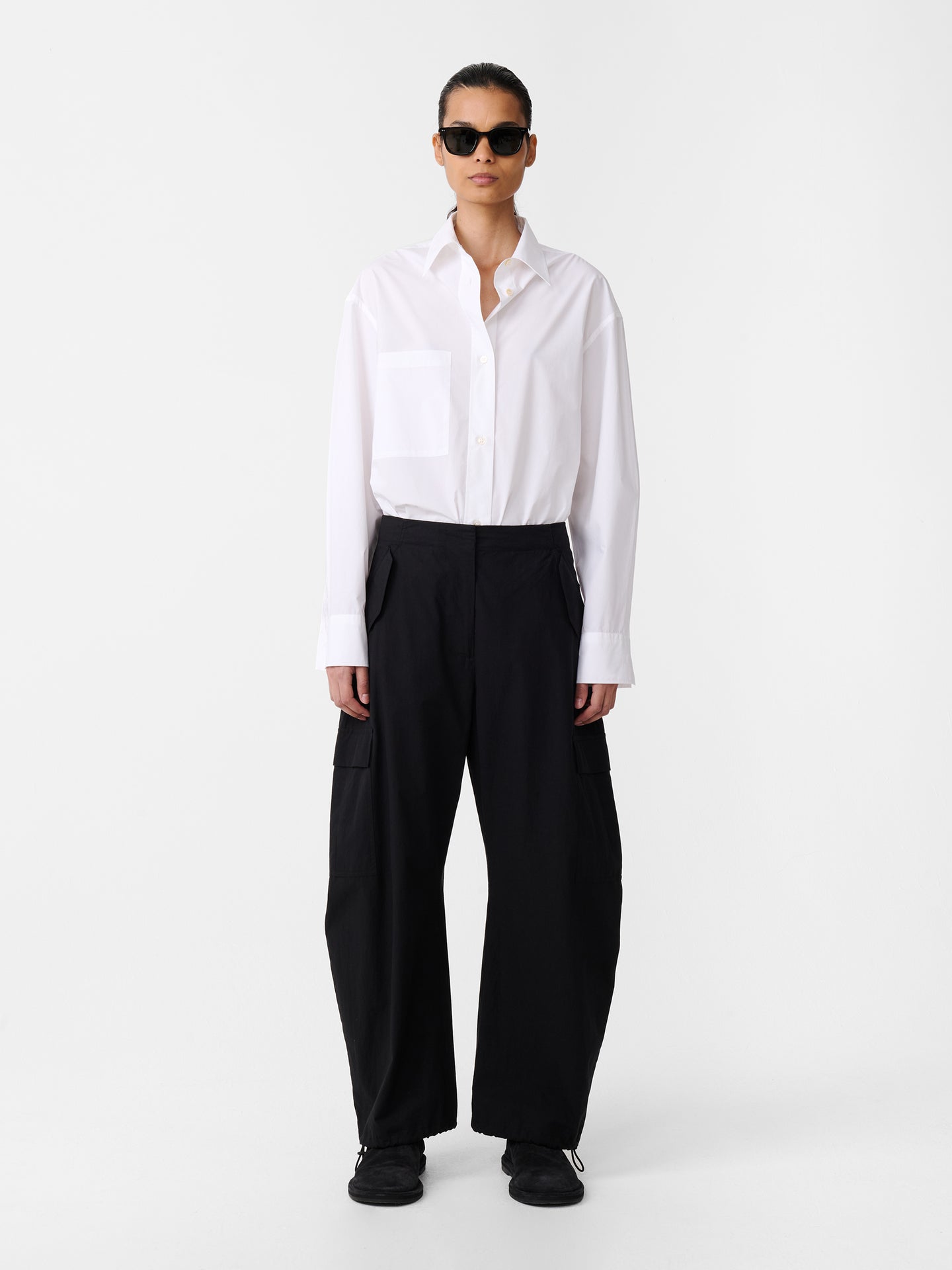 CLOVIS PANT IN WASHED BLACK