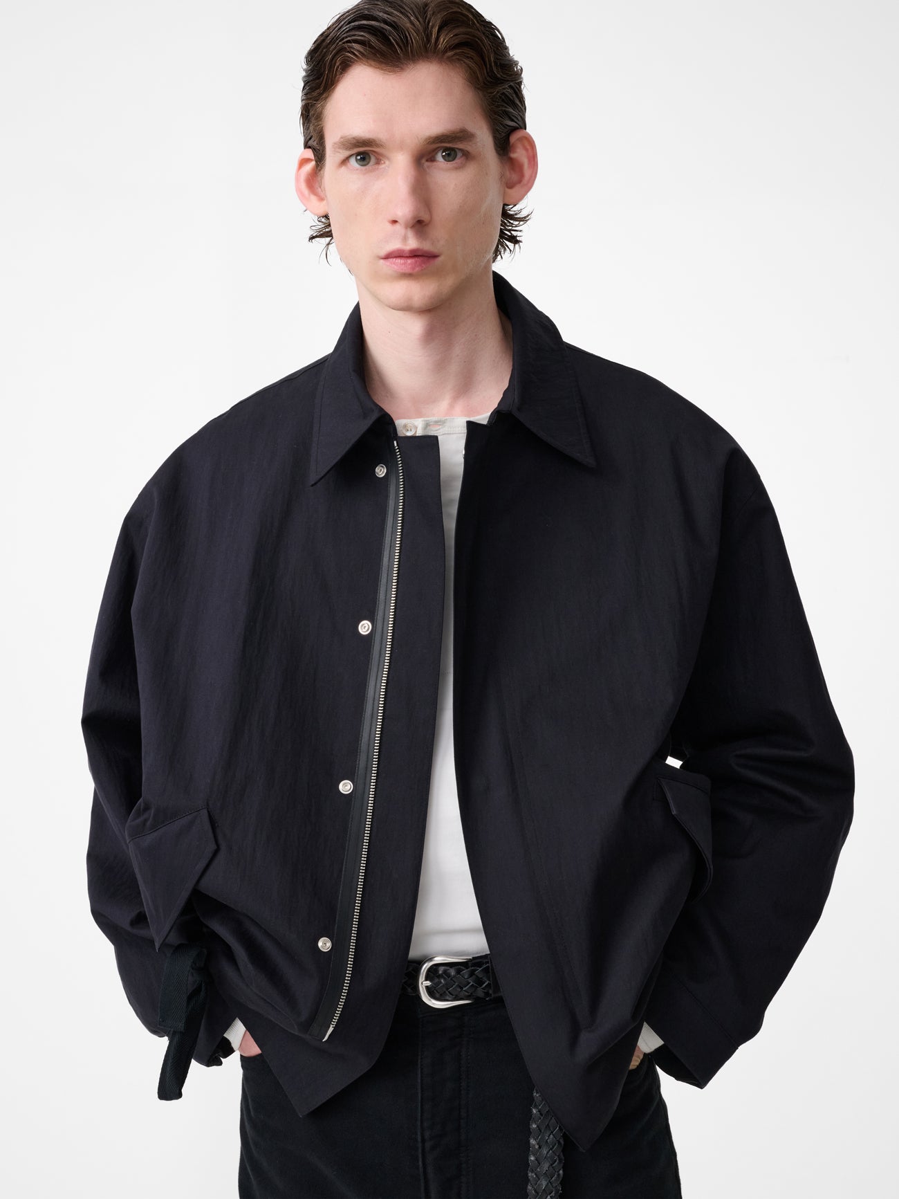 COMBA JACKET IN DARKEST NAVY