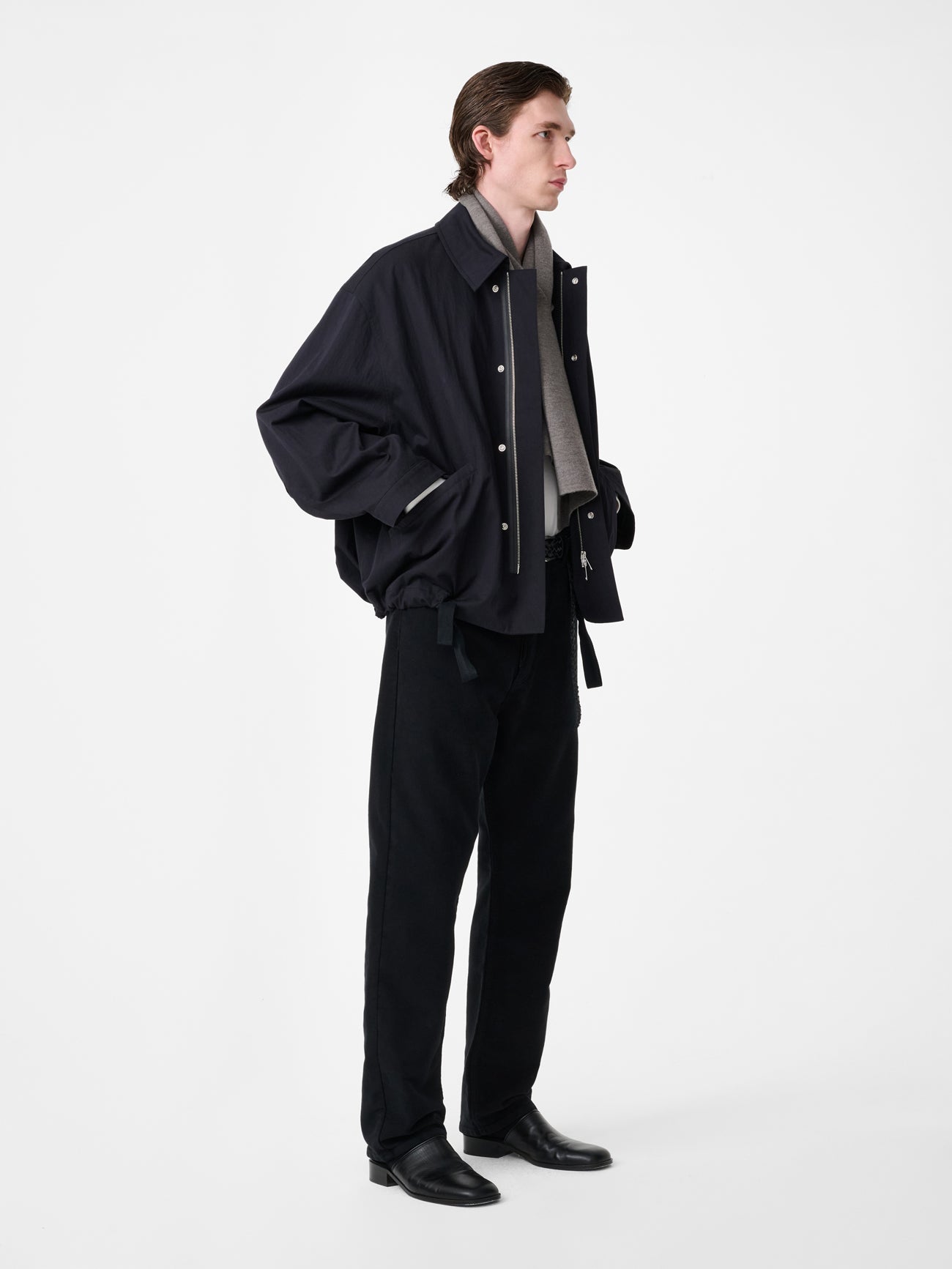COMBA JACKET IN DARKEST NAVY