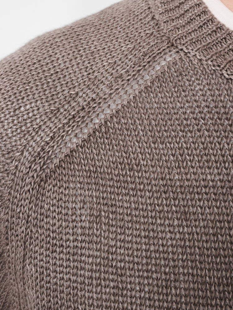 COSTE KNIT IN FLAX