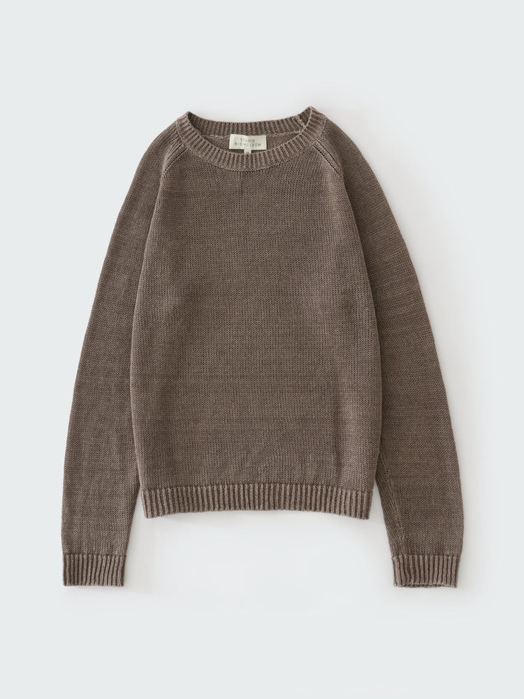 COSTE KNIT IN FLAX