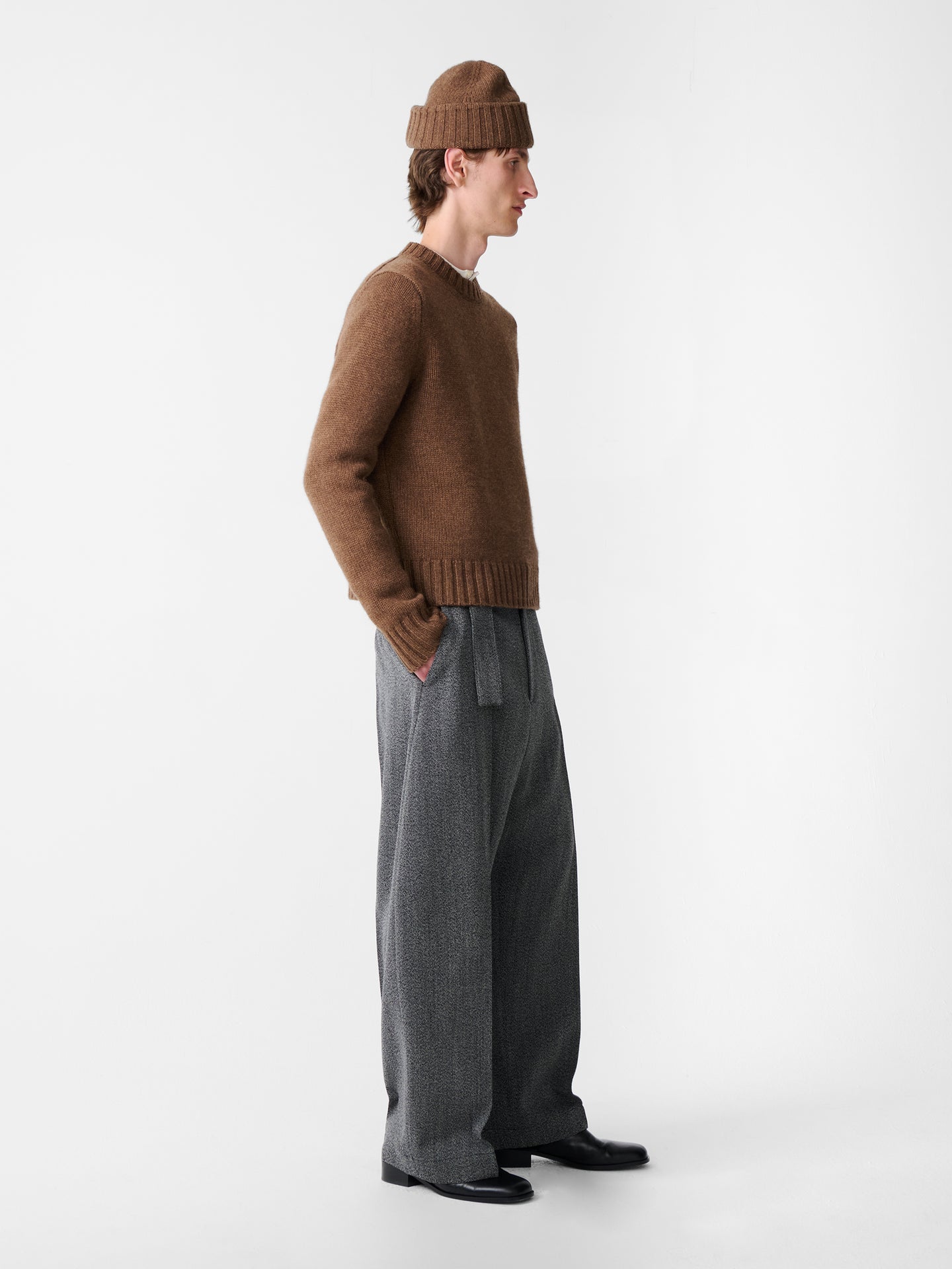 CREE KNIT IN CARAMEL