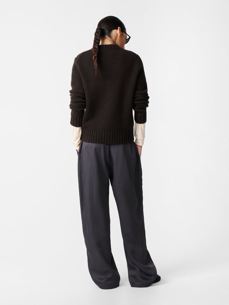 CREE KNIT IN ESPRESSO BROWN