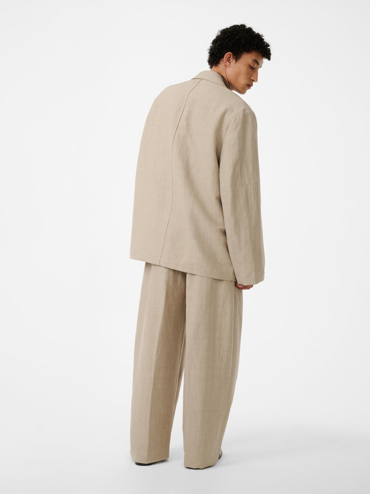 DENISON LINEN JACLET IN SAND