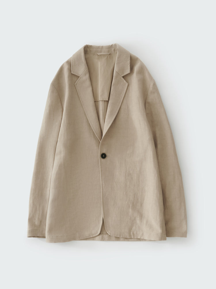 DENISON LINEN JACLET IN SAND