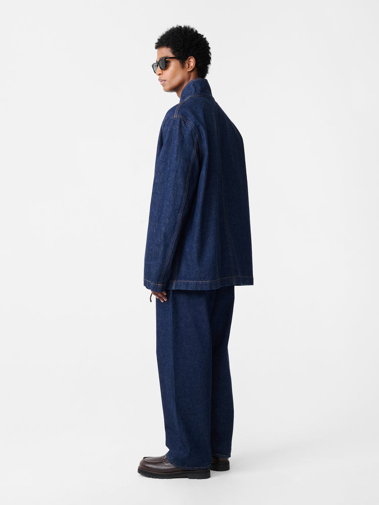 DISTRICT DENIM JACKET INDIGO WASH