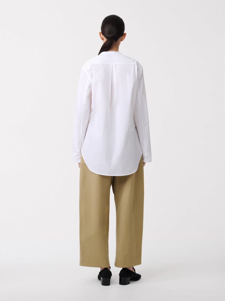 DORDONI PLEATED PANT IN TAN