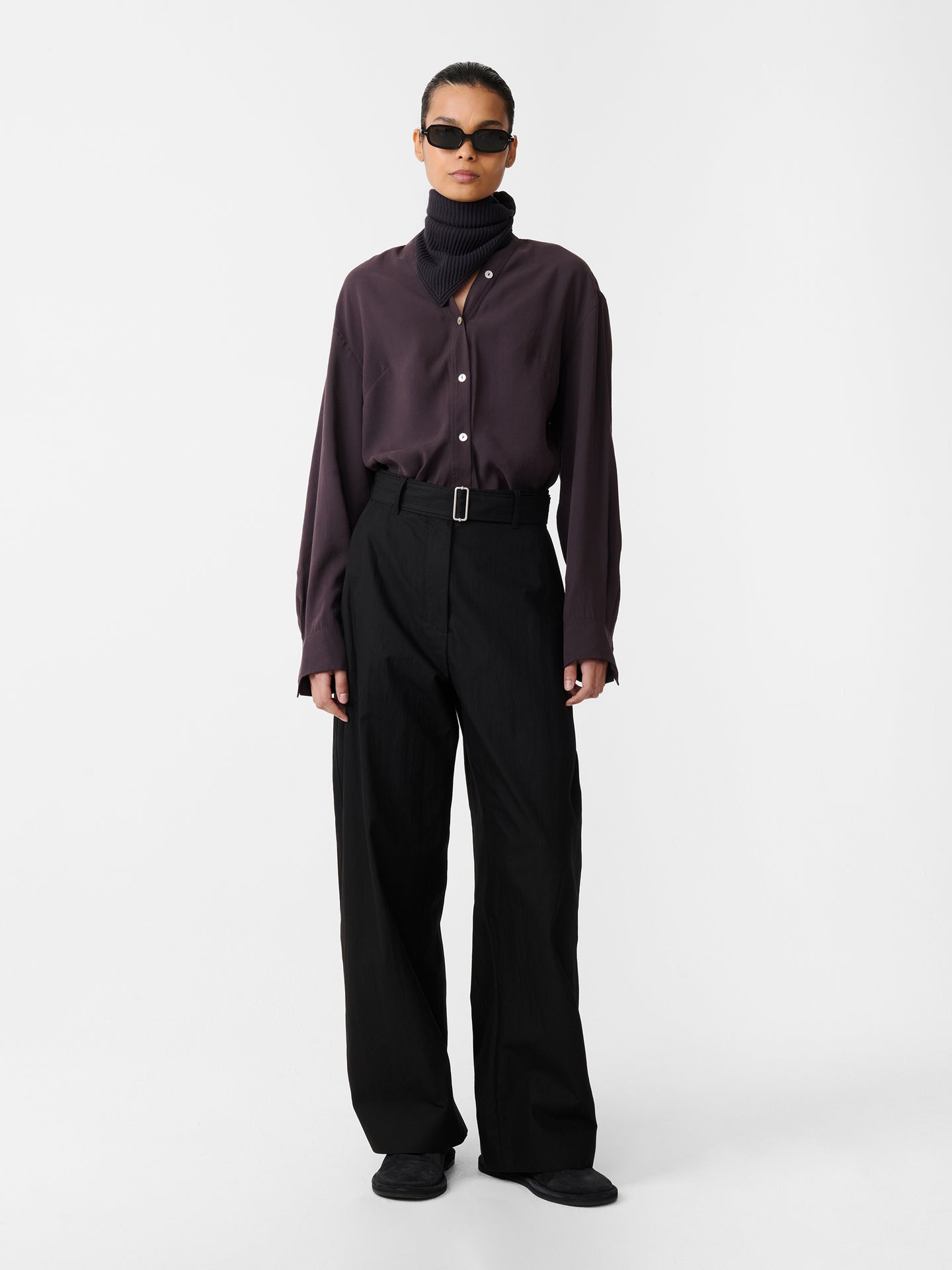 DORING PANT IN BLACK