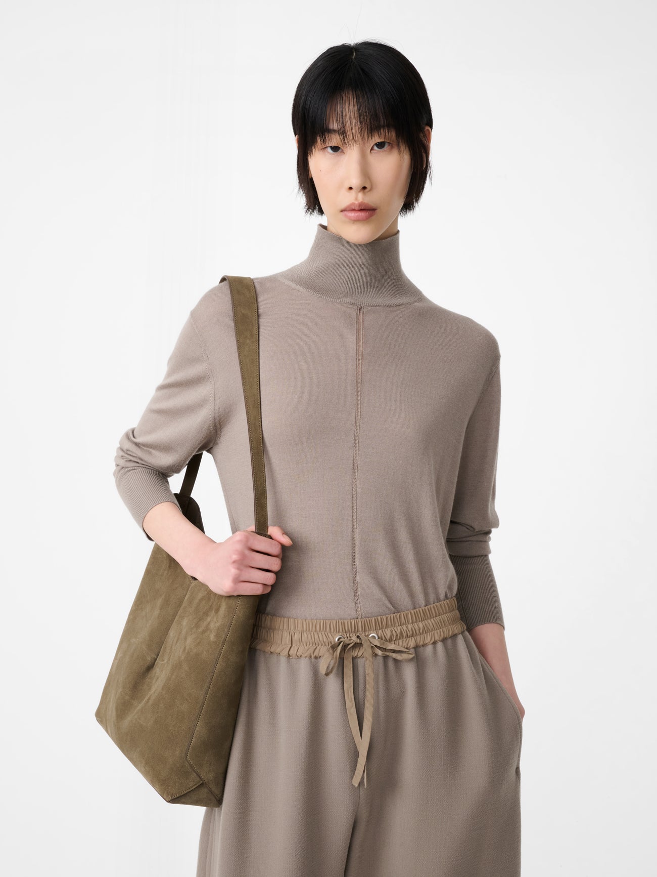 EIDE KNIT IN TAUPE