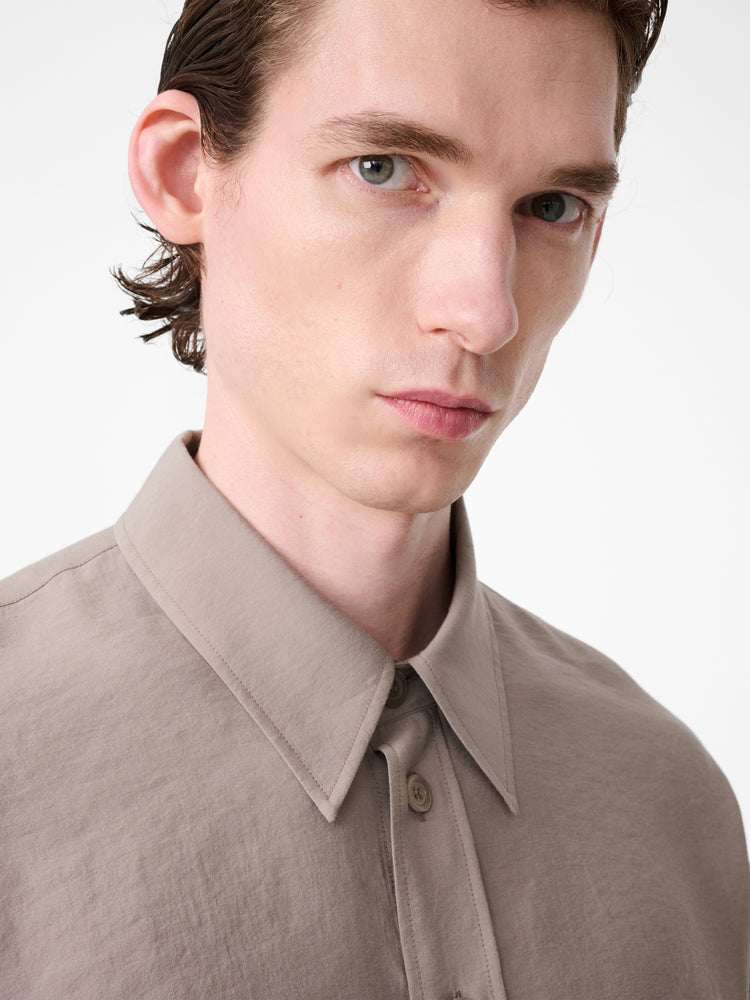 EMPER SHIRT IN TAUPE