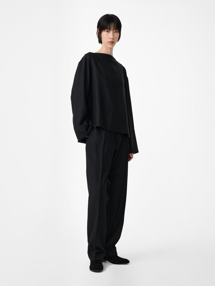 EORSA TOP IN BLACK