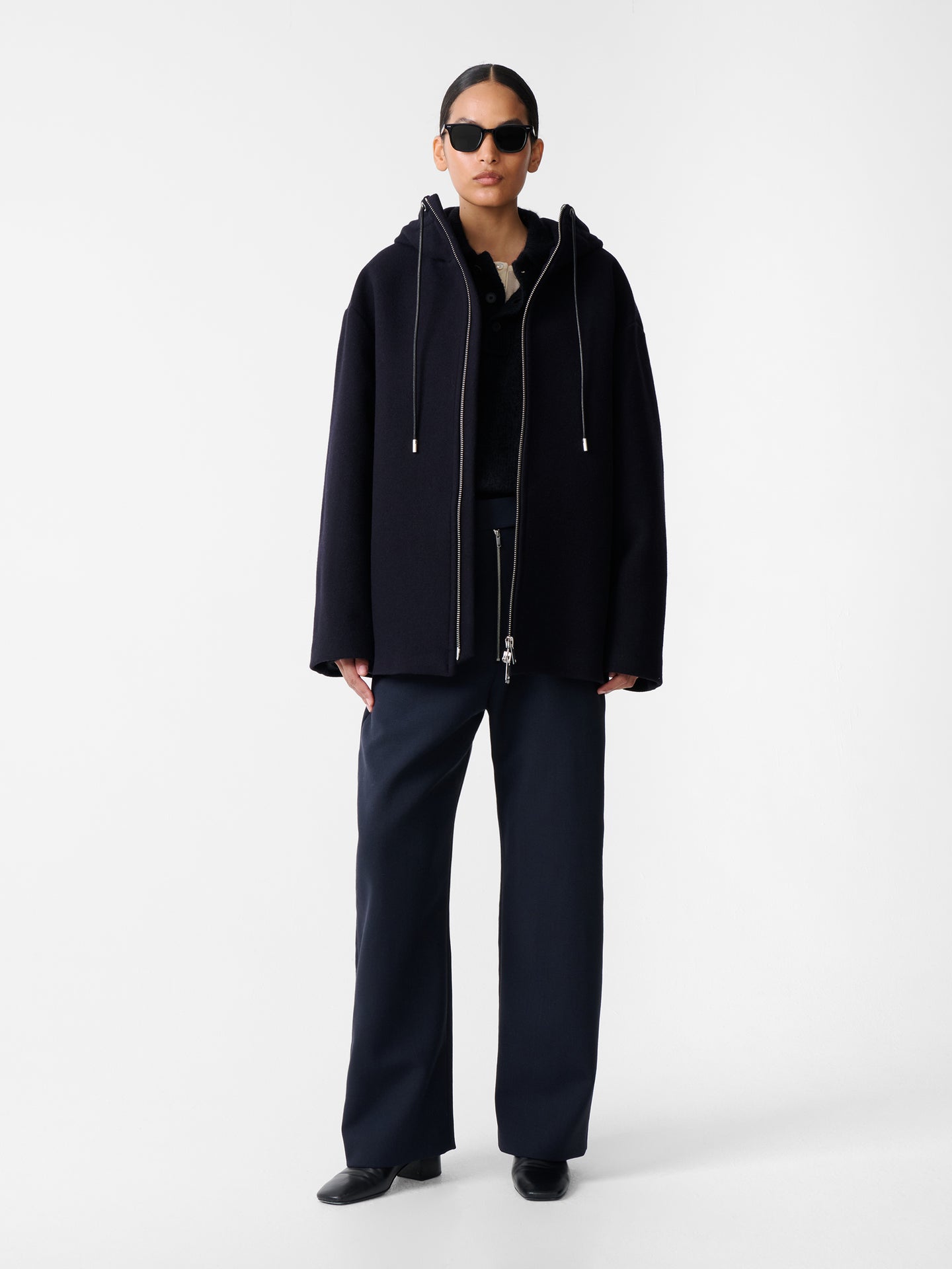 ETNA JACKET IN WASHED BLACK