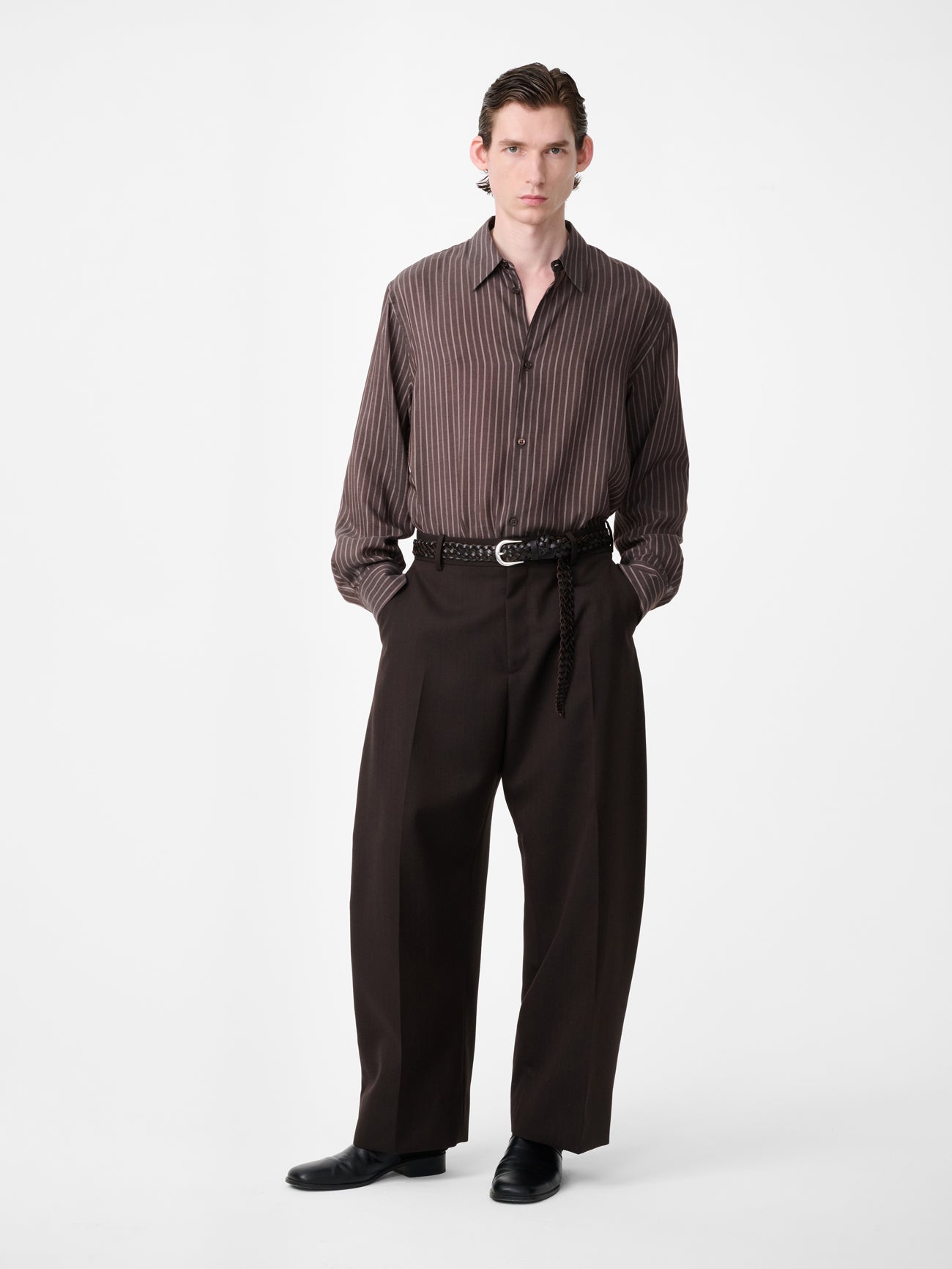 FUME TAILORD PANT IN COFFEE