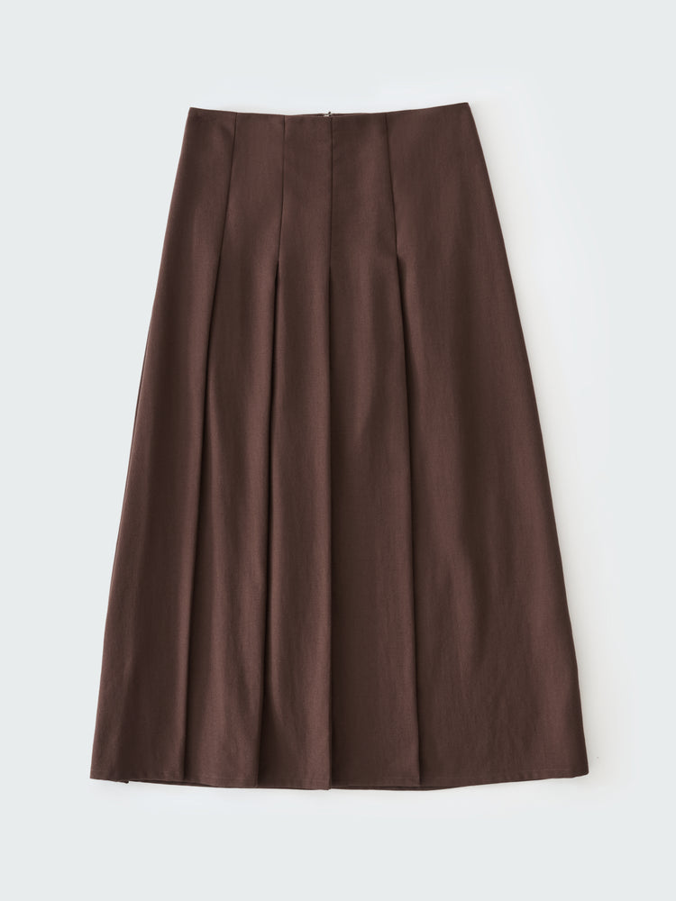 FUSE SKIRT IN CONKER