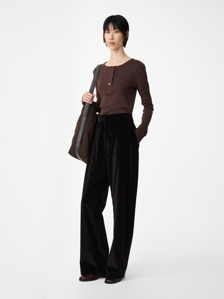 GRANGE CORDUROY PANTS IN ESPRESSO