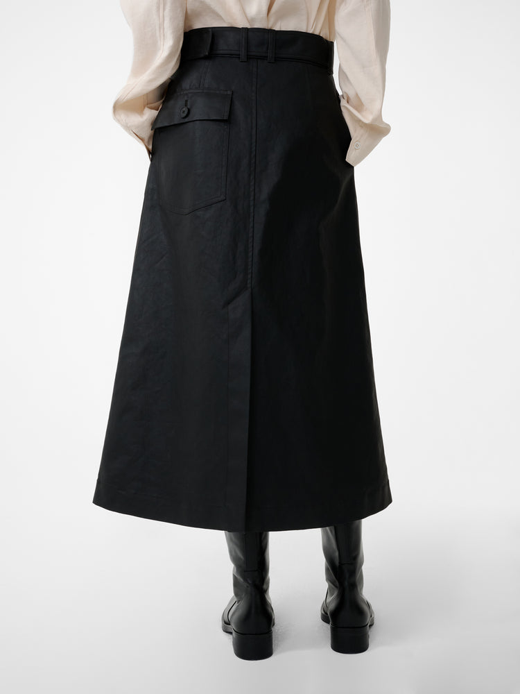GRASSE SKIRT IN COAL
