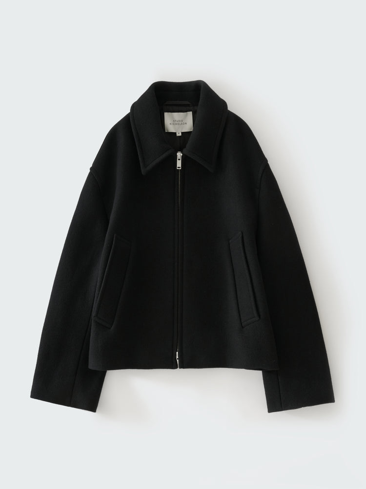 GREVAN WOOL JACKET IN BLACK