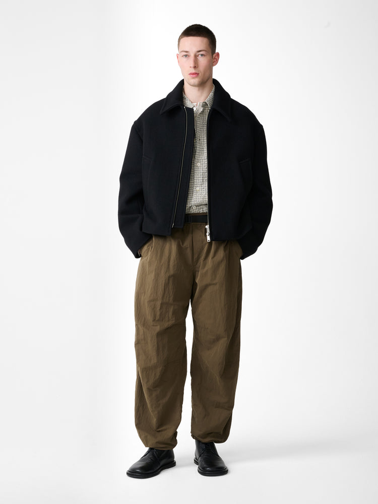 GREVAN WOOL JACKET IN BLACK