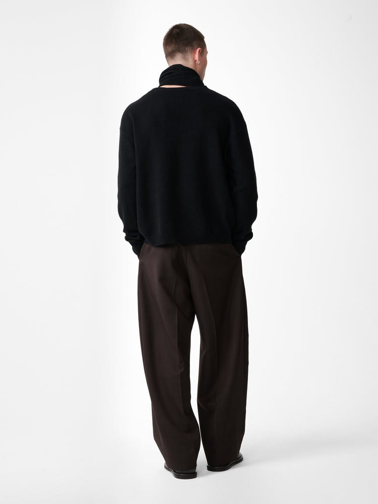 HADDAN KNIT IN BLACK