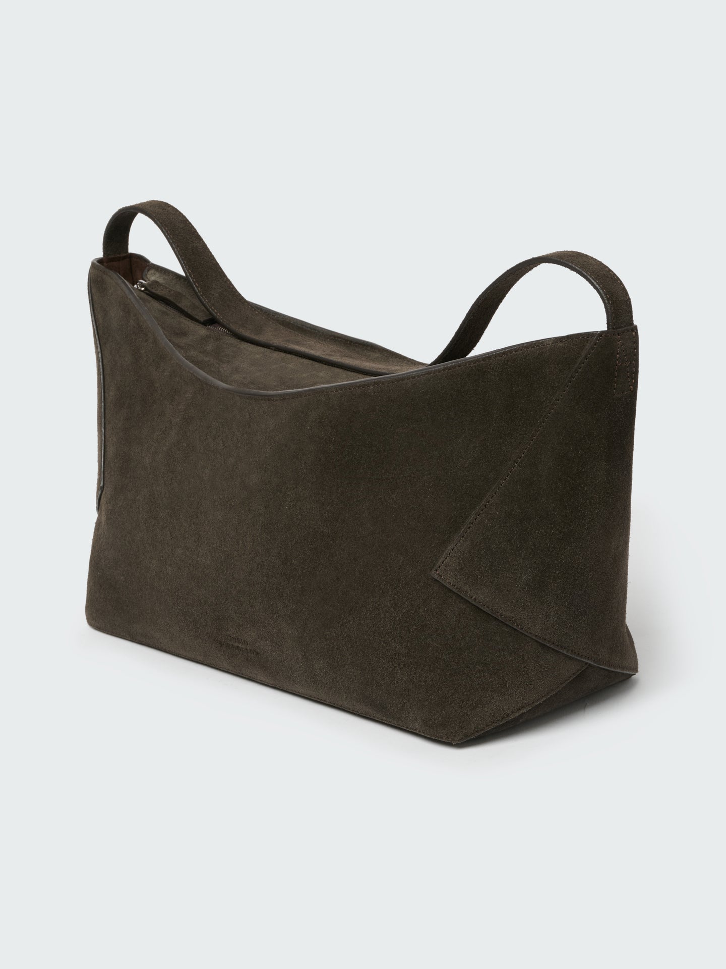 HAGU SUEDE BAG IN EBONY