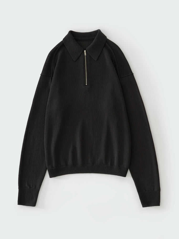 HEDDY KNIT IN BLACK GRAPE
