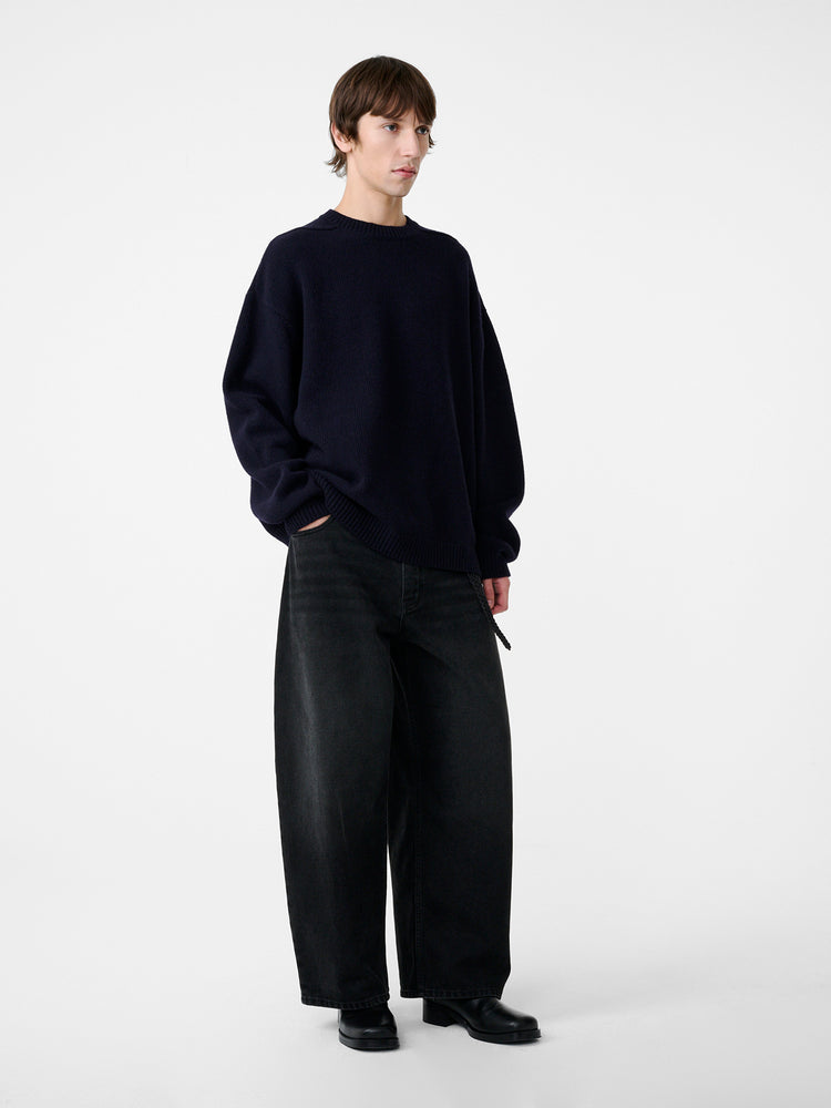 HEMYL KNIT IN DARKEST NAVY