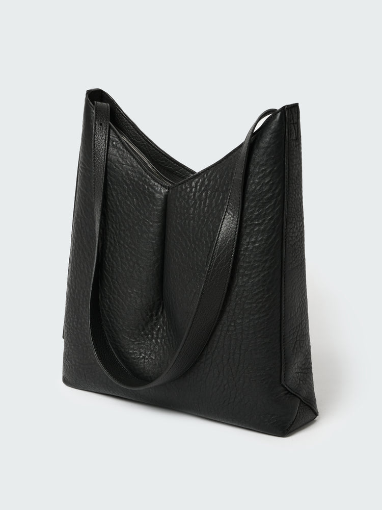 HOHO LEATHER BAG IN BLACK