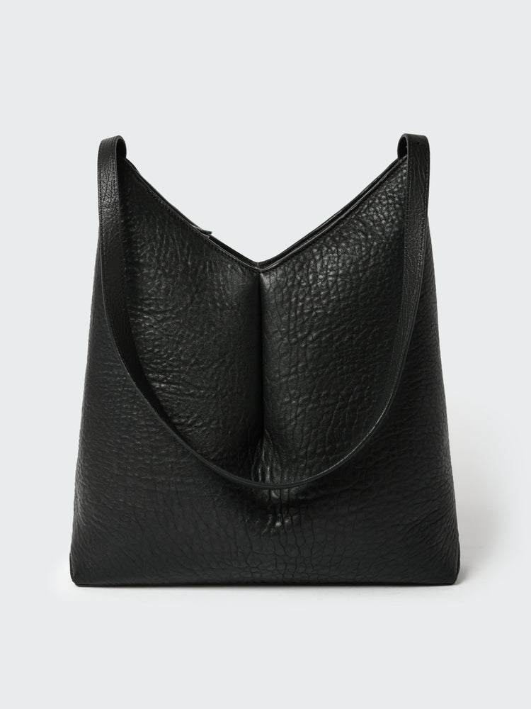 HOHO LEATHER BAG IN BLACK