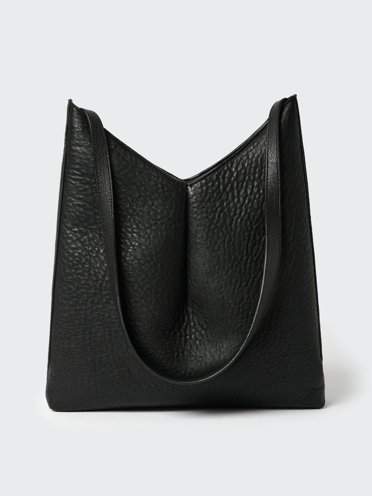 HOHO LEATHER BAG IN BLACK