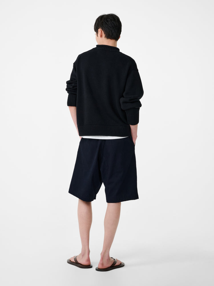 IKARIA SHORT IN INDIGO