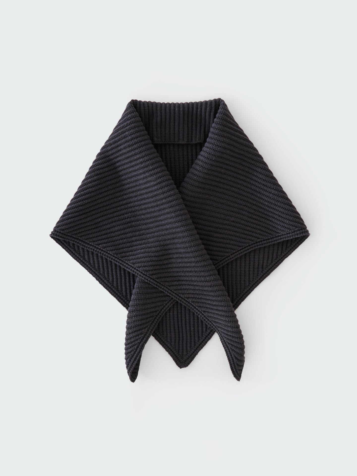 ISOS KNIT SCARF IN PEWTER