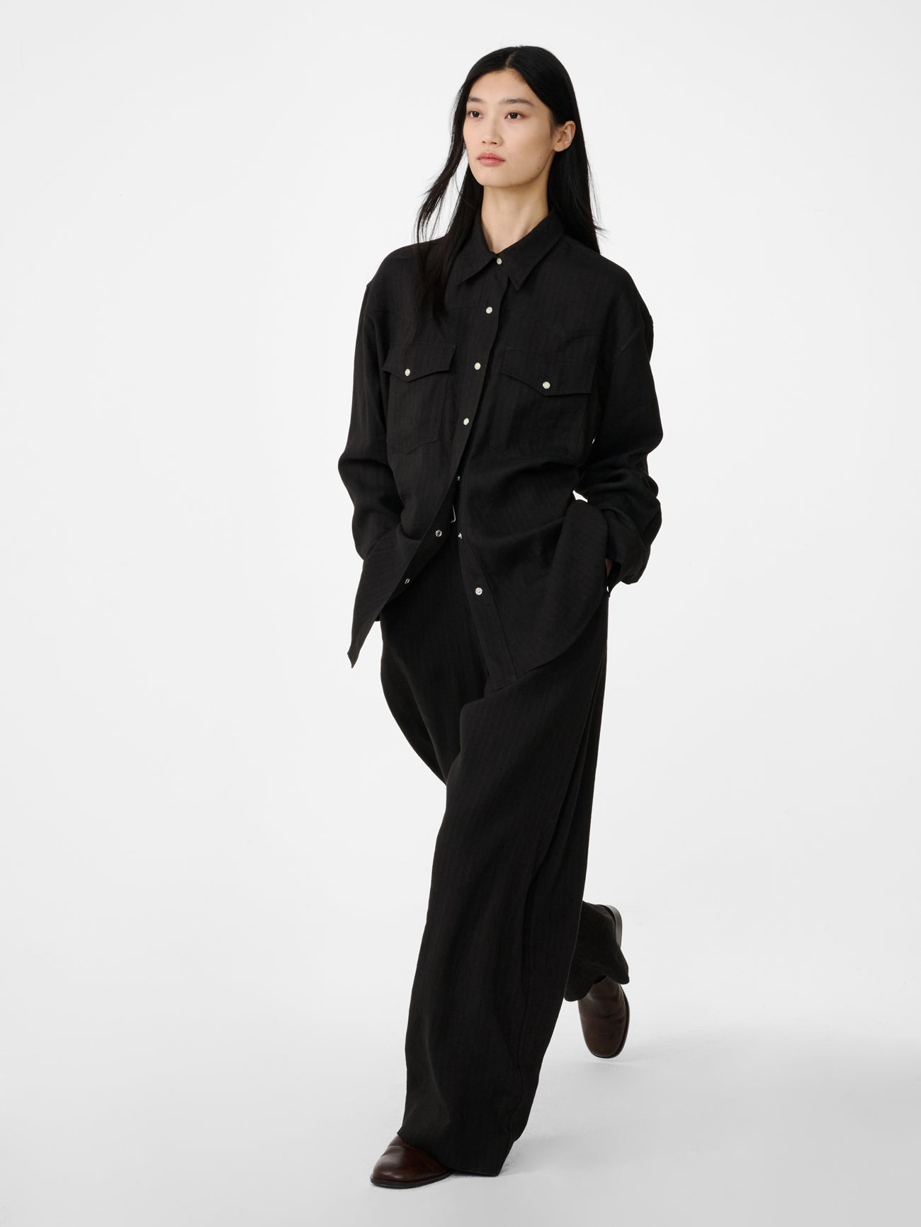 KRAUSS SHIRT IN ESPRESSO