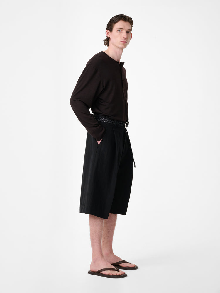 KUYTO JERSEY IN BLACK GRAPE