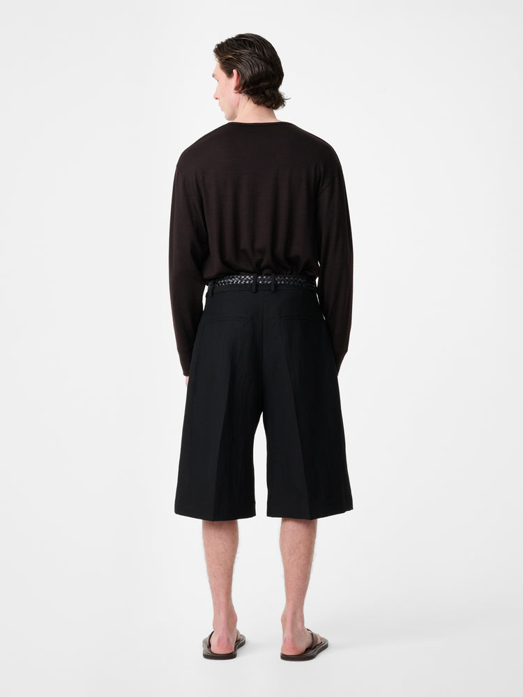 KUYTO JERSEY IN BLACK GRAPE
