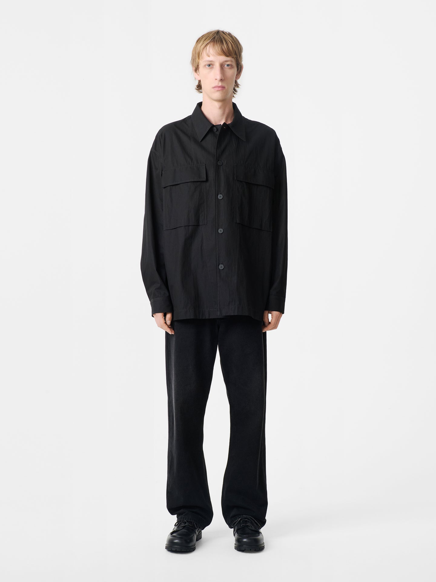 LANDI SHIRT IN BLACK