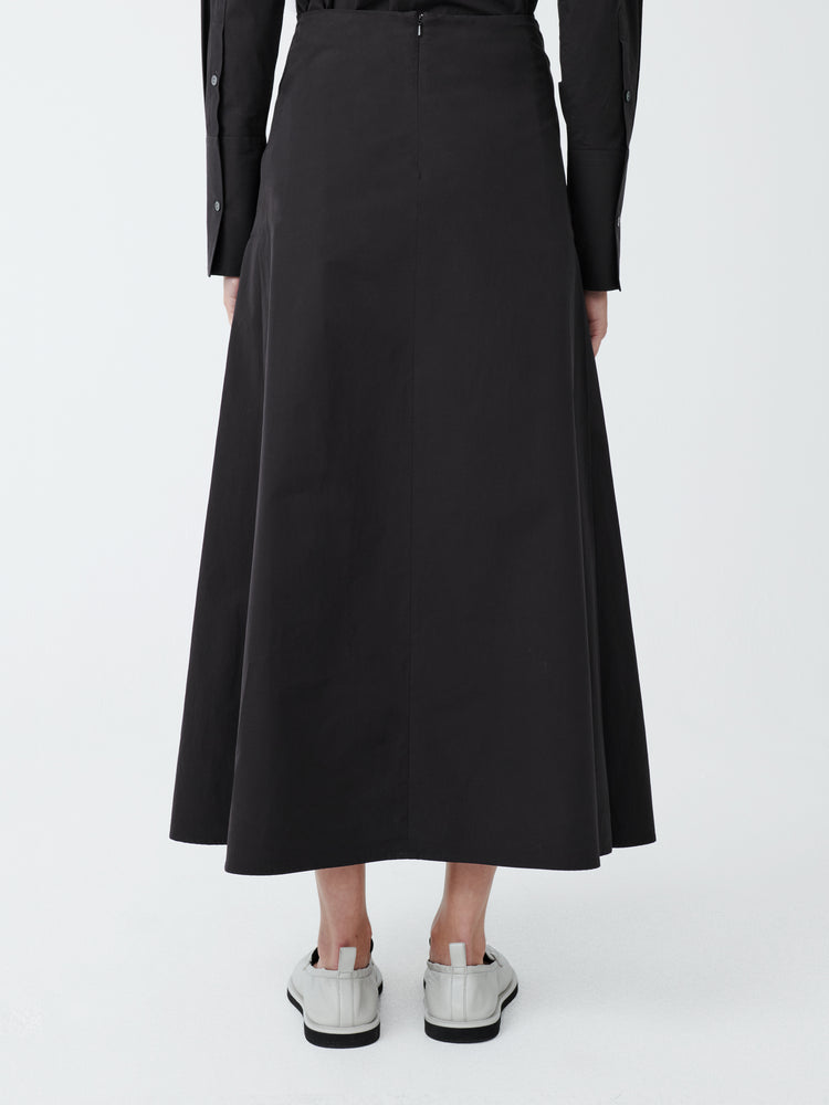 LAWSON SKIRT IN BLACK GRAPE