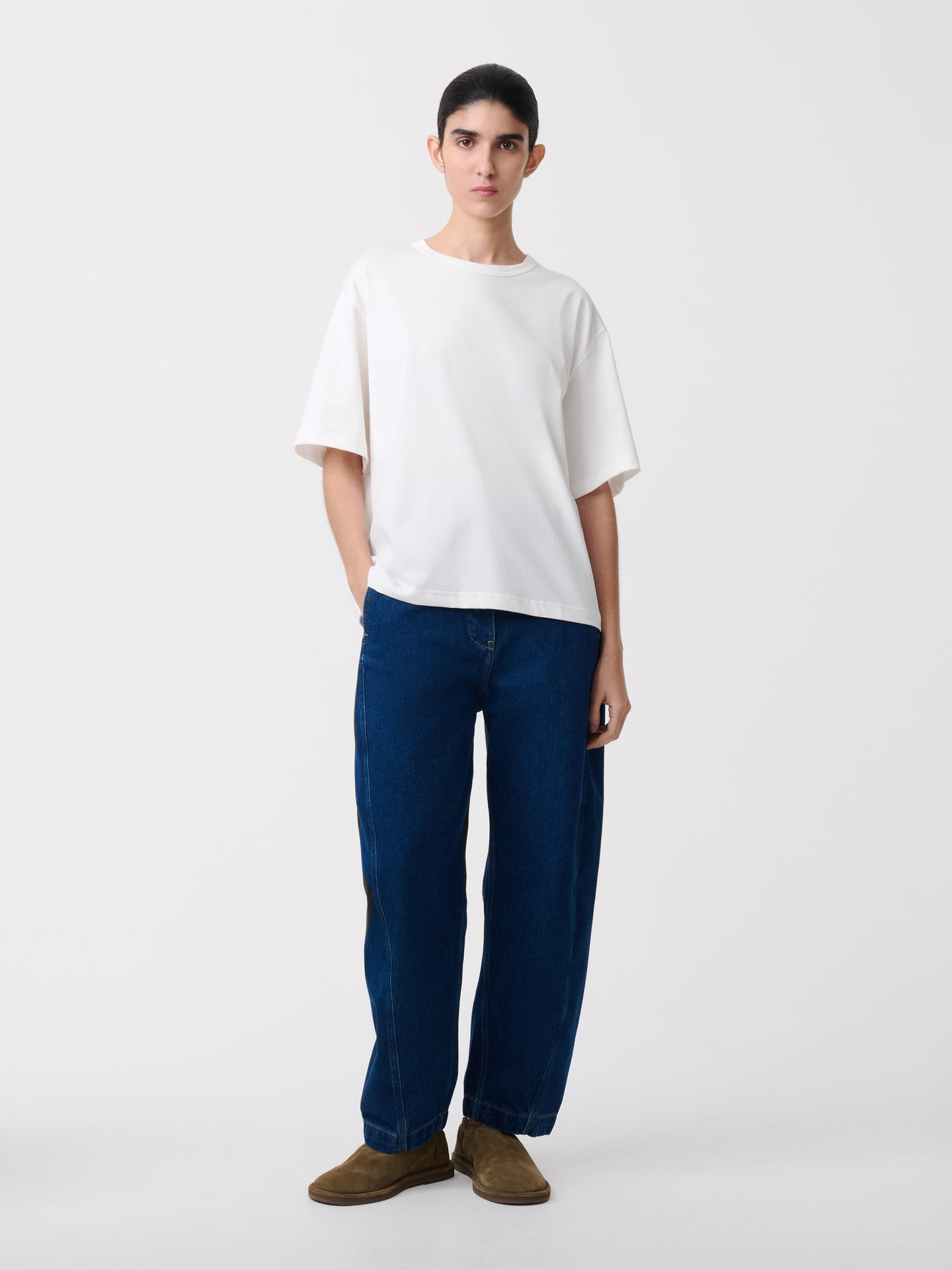 LEE T-SHIRT IN OPTIC WHITE
