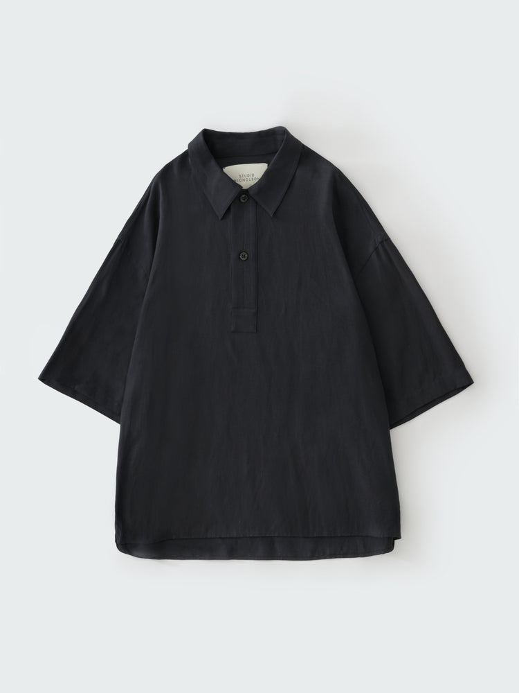 LEMMER SHIRT IN DARKEST NAVY