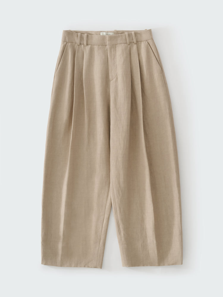 LINE LINEN PANT IN SAND